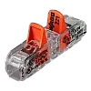 Conector derivatie in linie, 2 fire, max. 4 mm² (60 buc.) - WAGO 221-2411 – WAGO 221-2411