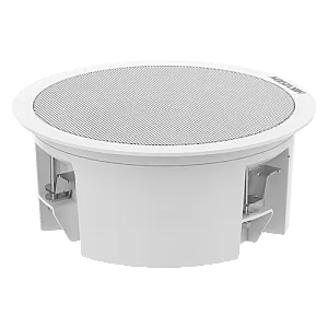 Difuzor IP, master, de tavan, 3W, 4GB EMMC, Alarma, PoE - HIKVISION DS-QAZ1203G1-BE