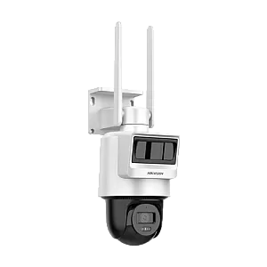 Camera PT IP 4G LTE, 2MP, 2.8mm, IR 30m, PIR+Radar, Panou solar + Acumulator lithium 50.76Wh - HIKVISION DS-2DE2C200IWG-K-4G-C05S10-2.8mm