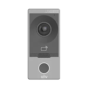 Post exterior videointerfon TCP/IP, IR, Wi-Fi, IK08 - UNV OEU-201S-HMK-W