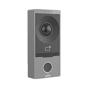 Post exterior videointerfon TCP/IP, IR, Wi-Fi - UNV OEU-201B-HMK-W