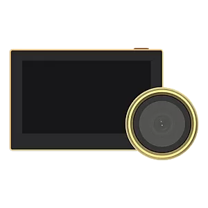 Vizor electronic smart, Wi-Fi, FullHD 1080P, monitor 4.3 inch, acumulator 2200mAh, Auriu - EZVIZ CS-HP2-Golden