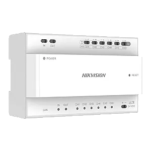 Distribuitor Video/Audio 2 fire pentru 6 posturi - HIKVISION DS-KAD706Y
