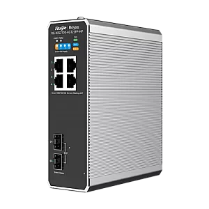 Switch industrial 3 x RJ45 1G PoE+, 1 x RJ45 1G PoE++, 2 x SFP, L2 Cloud Management - Ruijie RG-NIS2100-4GT2SFP-HP