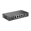 Switch 4 porturi PoE+ RJ45 Gigabit, 1 port uplink RJ45 Gigabit, L2 Cloud Management - Ruijie RG-ES205GC-P – Ruijie Networks RG-ES205GC-P
