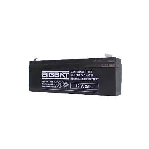 Acumulator BIG BAT 12V, 2Ah BB12V2 Acumulator BIG BAT 12V, 2Ah BB12V2