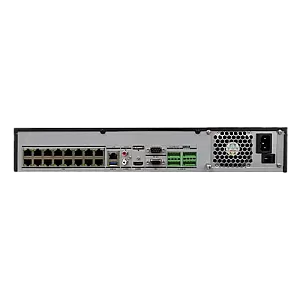 NVR 4K, AcuSense, total 32 canale max. 12MP, 16 porturi PoE, Alarma, 1.5U - HIKVISION DS-7732NXI-K4-16P(Alarm16+9)