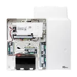 Centrala efractie IQ Pro 128 zone hibride, WiFi, 4G, Ethernet, Z-Wave - (carcasa plastic) - DSC IQPR015P