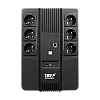 UPS TSY Power, 600VA/360W, LED,  line interactive, 6 x Schuko TSY-D-0K6-LED – TSY Power TSY-D-0K6-LED