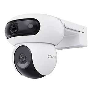 Camera IP, Wi-Fi, Dual-Lens Pan&Tilt 4MP, Audio bidirectional, Alarma, IR 30M, Color 24/7 - EZVIZ CS-H90(2x4MP)