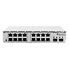 Cloud Smart Switch, 16 x Gigabit, 2 x SFP+ 10Gbps, 1U - Mikrotik CSS318-16G-2S+IN – Mikrotik CSS318-16G-2S+IN