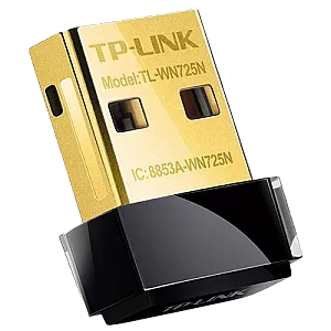 Nano Adaptor USB Wireless N150 TP-LINK TL-WN725N, 150Mbps TL-WN725N