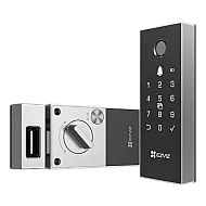 Yala inteligenta, Wi-Fi, multiple metode de deblocare, sonerie incorporata, alarma anti-furt - EZVIZ CS-DL03(WBCP) Yala inteligenta, Wi-Fi, multiple metode de deblocare, sonerie incorporata, alarma anti-furt - EZVIZ CS-DL03(WBCP)