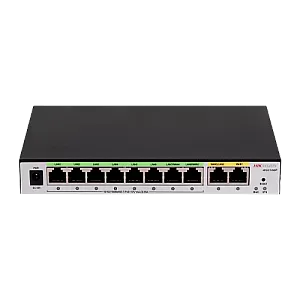 Router All in One, 2 x RJ45 Gigabit, 8 x RJ45 PoE Gigabit, Behavior Management - HIKVISION DS-3WG210GP-SI