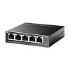 Switch 4 porturi PoE Gigabit, 1 port RJ45 Gigabit, Unmanaged - TP-Link TL-SG1005P – TP-LINK TL-SG1005P