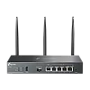 Router VPN, Wi-Fi 6, AX3000, 1 x SFP Gigabit, 5 x RJ45 Gigabit, 1 x USB - TP-Link Omada ER706W – TP-LINK ER706W