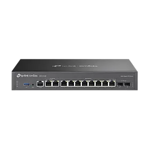 Router VPN, 2 x RJ45 2.5G, 2 x SFP Gigabit, 8 x RJ45 Gigabit, 1 x USB, 1U - TP-Link Omada ER7412-M2