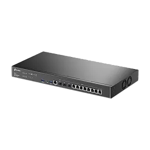 Router VPN, 2 x SFP+ 10G, 1 x SFP Gigabit, 8 x RJ45 Gigabit, 2 x USB, 1U - TP-Link Omada ER8411