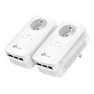 Starter kit Powerline TP-LINK TL-PA8010PKIT AV1300/AV2000 3 Passthrough - TP-LINK TL-PA8030PKIT