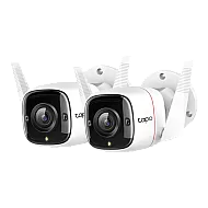 Pachet 2 Camere IP Wi-Fi, 2K, Audio bidirectional, IR 30M - TP-Link Tapo TapoC310P2 Pachet 2 Camere IP Wi-Fi, 2K, Audio bidirectional, IR 30M - TP-Link Tapo TapoC310P2
