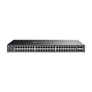 Switch 48 porturi RJ45 Gigabit, 4 x SFP Gigabit, L2 Management, 1U - TP-Link Omada SG3452