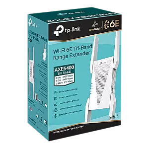 Wireless Range Extender TP-LINK RE815XE AXE5400, Tri Band - TP-LINK RE815XE