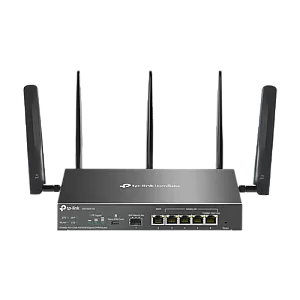 Router 4G+, Wi-Fi 6, AX3000, Nano SIM, 1 x SFP Gigabit, 5 x RJ45 Gigabit - TP-Link Omada ER706W-4G