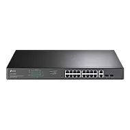 Switch 16 porturi PoE+ Gigabit, 2 porturi RJ45 Gigabit, 2 x Combo SFP Gigabit, Managed - TP-Link TL-SG1218MPE Switch 16 porturi PoE+ Gigabit, 2 porturi RJ45 Gigabit, 2 x Combo SFP Gigabit, Managed - TP-Link TL-SG1218MPE