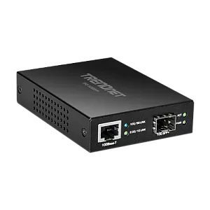 Mediaconvertor 10G SFP+ fibra optica - TRENDnet TFC-10GSFP