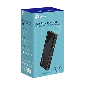 Hub USB UH720, 7 x USB 3.0, 2 x USB PD, 1 port Micro-USB, adaptor DC - TP-Link UH720