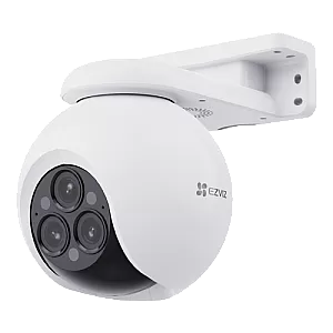 Camera IP Pan&Tilt, Wi-Fi, 3 lentile, 4MP, Audio bidirectional, IR 30m, Color 24/7, Alarma - EZVIZ CS-H80f(3x4MP)