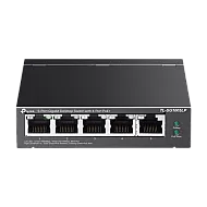 Switch TL-SG1005LP, 4 porturi PoE Gigabit, 1 port RJ45 Gigabit, Unmanaged - TP-Link TL-SG1005LP