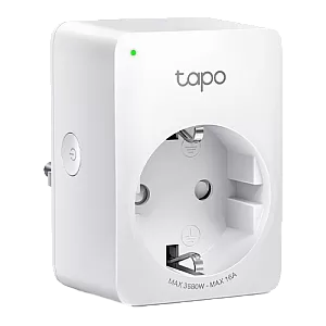 Priza inteligenta, 16A Wi-Fi, control vocal, monitorizare consum - TP-Link Tapo TapoP110