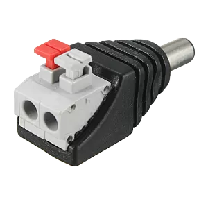 Conector de alimentare tata, 12V, cu terminal rapid SDC-KAT
