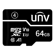 Card memorie 64GB, WHITE CARD - UNV TF-64G-T-C