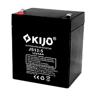 Acumulator AGM 12V, 5Ah, F1 - KIJO JS12-5
