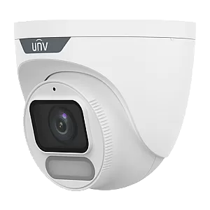 Camera IP Wise-ISP, ColorHunter, 8MP, lentila 2.8mm, WL 30M, Mic, PoE, color 24/7 - UNV IPC3628LE-ADF28K-WP