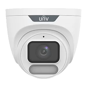 Camera IP Wise-ISP, ColorHunter, 8MP, lentila 4.0mm, WL 30M, Mic, PoE, color 24/7 - UNV IPC3628LE-ADF40K-WP