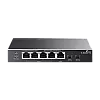 Switch 4 x RJ45 Gigabit PoE Out, 1 x RJ45 Gigabit PoE In, Unmanaged - TP-Link TL-SG1005P-PD – TP-LINK TL-SG1005P-PD