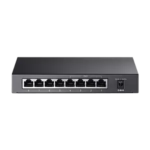 Switch 4 porturi RJ45 10/100 Mbps PoE, 4 x RJ45 10/100 Mbps, Buget PoE 41W, Unmanaged - TP-Link TL-SF1008LP