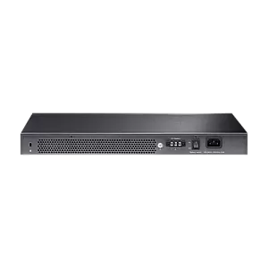 Switch 24 porturi RJ45 Gigabit, 4 x SFP+ 10G, Alimentare Baterie 12V, L2+ Management, 1U - TP-Link TL-SG3428X-UPS