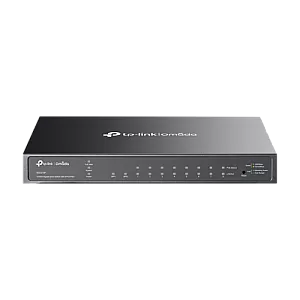 Switch 8 porturi RJ45 Gigabit PoE, 2 x SFP Gigabit, Buget PoE 61W, Management - TP-Link Omada SG2210P