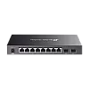 Switch 8 porturi RJ45 Gigabit PoE, 2 x SFP Gigabit, Buget PoE 61W, Management - TP-Link Omada SG2210P – TP-LINK SG2210P