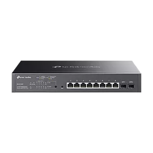 Switch 8 porturi RJ45 Gigabit PoE, 2 x SFP Gigabit, Buget PoE 150W, Management - TP-Link Omada SG2210MP
