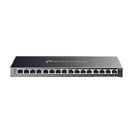 Switch 8 porturi RJ45 Gigabit PoE, 8 x RJ45 Gigabit, Buget PoE 120W, Management - TP-Link Omada SG2016P