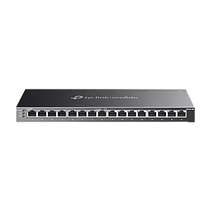 Switch 8 porturi RJ45 Gigabit PoE, 8 x RJ45 Gigabit, Buget PoE 120W, Management - TP-Link Omada SG2016P