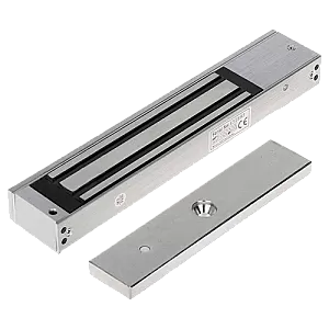 Electromagnet 270 kgf,  alimentare 12V sau 24V contact monitorizare stare electromagnet  - ASSA ABLOY H-01CC