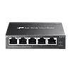 Switch 4 porturi RJ45 1G PoE, 1 x RJ45 1G, Buget PoE 65W, Easy Managed - TP-Link Omada ES205GP – TP-LINK ES205GP