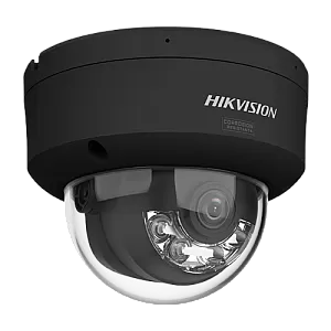 Camera IP 4MP, lentila 2.8mm, IR 30m, WL 30m ColorVu3, 2xMic, Alarma, IK10, NEAGRA - HIKVISION DS-2CD2147G3-LIS2UY-2.8mm-BLACK