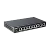 Router 8 x RJ45 1G PoE, 2 x RJ45 1G, Buget PoE 110W, Multi-WAN, Cloud Management - Ruijie RG-EG310GH-P-E – Ruijie Networks RG-EG310GH-P-E